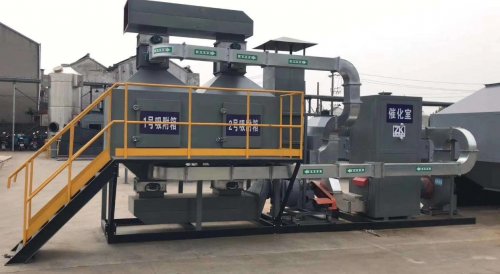 催化燃燒設(shè)備的結(jié)構(gòu)作用同工作過程